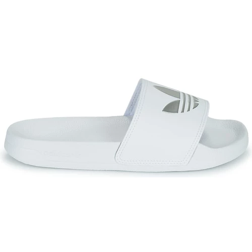 Chaussures Femme Baskets basses adidas Originals ADILETTE LITE W Blanc 2 Chaussures Femme Baskets basses adidas Originals ADILETTE LITE W Blanc – Image 2