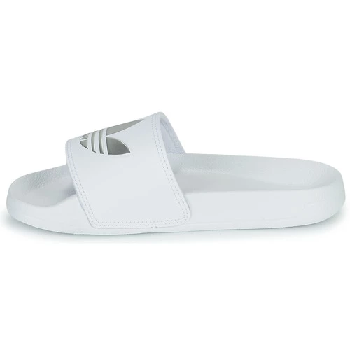 Chaussures Femme Baskets basses adidas Originals ADILETTE LITE W Blanc 4 Chaussures Femme Baskets basses adidas Originals ADILETTE LITE W Blanc – Image 4