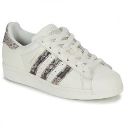 Chaussures Femme Baskets basses adidas Originals SUPERSTAR Blanc / Printed