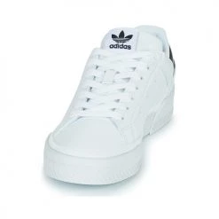 Chaussures Femme Baskets basses adidas Originals COURT TOURINO W Blanc -Baskets mode Soldes 22936663 500 C