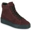 Chaussures Femme Baskets montantes Casual Attitude NOLWEN Bordeaux