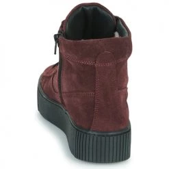 Chaussures Femme Baskets montantes Casual Attitude NOLWEN Bordeaux -Baskets mode Soldes 22947927 500 E