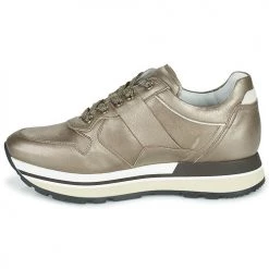 Chaussures Femme Baskets basses NeroGiardini AKOYA Bronze -Baskets mode Soldes 23119212 500 D