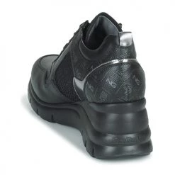 Chaussures Femme Baskets basses NeroGiardini CASTADIVA Noir -Baskets mode Soldes 23119213 500 E