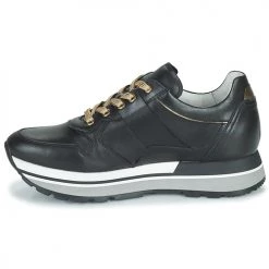 Chaussures Femme Baskets basses NeroGiardini RIVERA Noir -Baskets mode Soldes 23119214 500 D