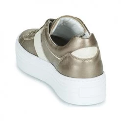 Chaussures Femme Baskets basses NeroGiardini RIVERA Bronze -Baskets mode Soldes 23119216 500 E