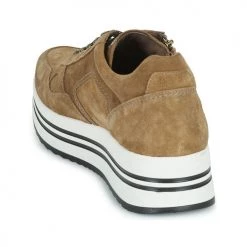 Chaussures Femme Baskets basses NeroGiardini MALTO Cognac -Baskets mode Soldes 23119217 500 E