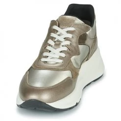 Chaussures Femme Baskets basses NeroGiardini AKOYA Bronze -Baskets mode Soldes 23119218 500 C