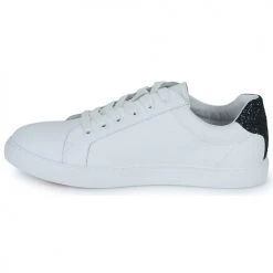 Chaussures Femme Baskets basses Bons baisers de Paname SIMONE UN COUP D AMOUR UN COUP DE JE T AIME Blanc -Baskets mode Soldes 23156710 500 D