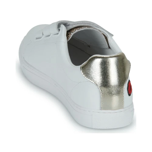 Chaussures Femme Baskets basses Bons baisers de Paname EDITH BESOIN DE RIEN ENVIE DE TOI Blanc 5 Chaussures Femme Baskets basses Bons baisers de Paname EDITH BESOIN DE RIEN ENVIE DE TOI Blanc – Image 5