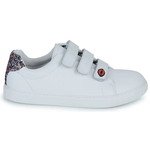 Chaussures Femme Baskets basses Bons baisers de Paname EDITH AMOUR TOUJOURS Blanc 2 Chaussures Femme Baskets basses Bons baisers de Paname EDITH AMOUR TOUJOURS Blanc – Image 2