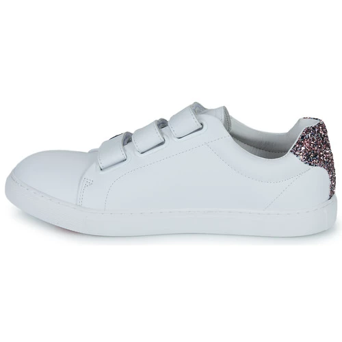 Chaussures Femme Baskets basses Bons baisers de Paname EDITH AMOUR TOUJOURS Blanc 4 Chaussures Femme Baskets basses Bons baisers de Paname EDITH AMOUR TOUJOURS Blanc – Image 4