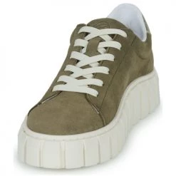 Chaussures Femme Baskets basses Betty London MABELLE Kaki / Blanc -Baskets mode Soldes 23311290 500 C