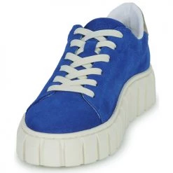 Chaussures Femme Baskets basses Betty London MABELLE Bleu / Blanc -Baskets mode Soldes 23311291 500 C