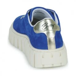 Chaussures Femme Baskets basses Betty London MABELLE Bleu / Blanc -Baskets mode Soldes 23311291 500 E