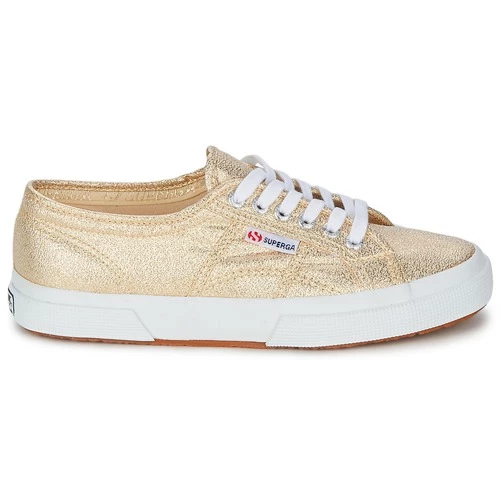 Chaussures Femme Baskets basses Superga 2750 LAME W Doré 2 Chaussures Femme Baskets basses Superga 2750 LAME W Doré – Image 2
