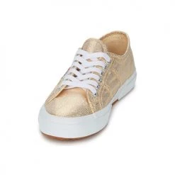 Chaussures Femme Baskets basses Superga 2750 LAME W Doré 7 Chaussures Femme Baskets basses Superga 2750 LAME W Doré -Baskets mode Soldes 247134 500 C