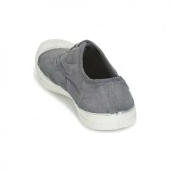 Chaussures Femme Baskets basses Bensimon TENNIS LACET Gris moyen -Baskets mode Soldes 2997728 500 E