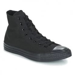 Baskets mode Soldes 33 Chaussures Baskets montantes Converse CHUCK TAYLOR ALL STAR MONOCHROME HI Noir