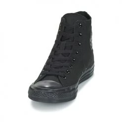 Chaussures Baskets montantes Converse CHUCK TAYLOR ALL STAR MONOCHROME HI Noir -Baskets mode Soldes 3041 500 C