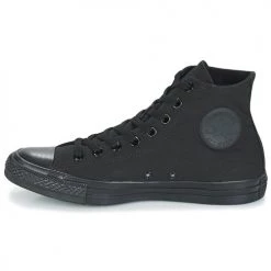 Chaussures Baskets montantes Converse CHUCK TAYLOR ALL STAR MONOCHROME HI Noir -Baskets mode Soldes 3041 500 D