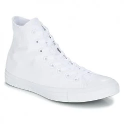 Chaussures Baskets montantes Converse CHUCK TAYLOR ALL STAR MONOCHROME HI Blanc