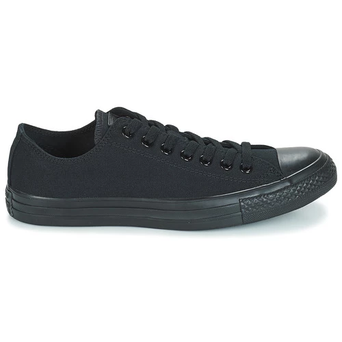 Chaussures Baskets basses Converse CHUCK TAYLOR ALL STAR MONOCHROME OX Noir 2 Chaussures Baskets basses Converse CHUCK TAYLOR ALL STAR MONOCHROME OX Noir – Image 2