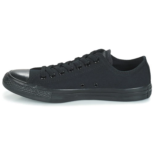 Chaussures Baskets basses Converse CHUCK TAYLOR ALL STAR MONOCHROME OX Noir 4 Chaussures Baskets basses Converse CHUCK TAYLOR ALL STAR MONOCHROME OX Noir – Image 4