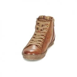 Chaussures Femme Baskets montantes Pikolinos LAGOS 901 Cognac -Baskets mode Soldes 3637287 500 C
