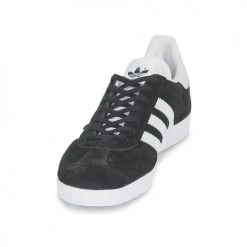 Chaussures Baskets basses adidas Originals GAZELLE Noir -Baskets mode Soldes 3654060 500 C