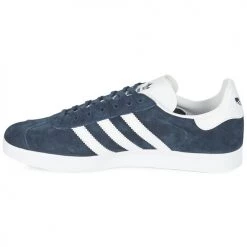 Chaussures Baskets basses adidas Originals GAZELLE Marine -Baskets mode Soldes 3654061 500 D