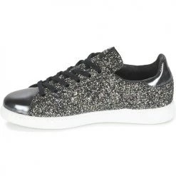 Chaussures Femme Baskets basses Victoria DEPORTIVO BASKET GLITTER Gris -Baskets mode Soldes 3771262 500 D