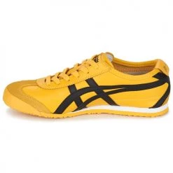 Chaussures Baskets basses Onitsuka Tiger MEXICO 66 Jaune / Noir -Baskets mode Soldes 4117367 500 D
