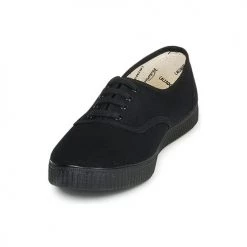 Chaussures Baskets basses Victoria TENIS VELCRO Noir -Baskets mode Soldes 42328 500 C