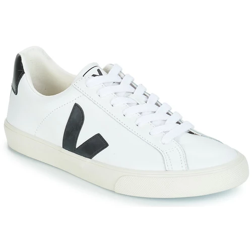 Chaussures Baskets basses Veja ESPLAR LOW LOGO Blanc / Noir 1 Chaussures Baskets basses Veja ESPLAR LOW LOGO Blanc / Noir