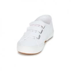 Chaussures Femme Baskets basses Superga 2750 COT3 VEL U Blanc -Baskets mode Soldes 4565082 500 C