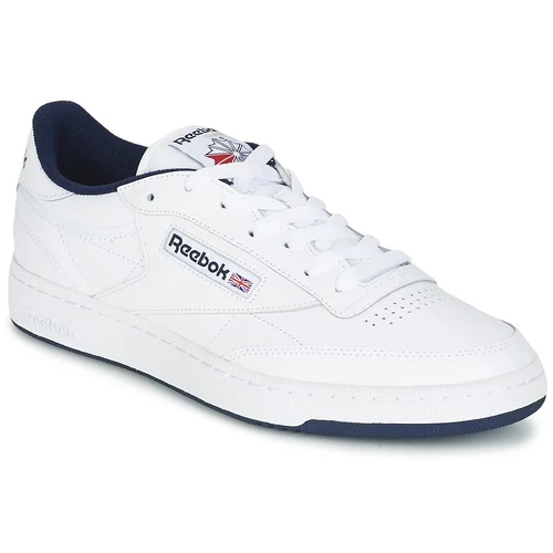 Chaussures Baskets basses Reebok Classic CLUB C 85 Blanc / Bleu 1 Chaussures Baskets basses Reebok Classic CLUB C 85 Blanc / Bleu
