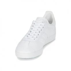 Chaussures Baskets basses adidas Originals GAZELLE Blanc -Baskets mode Soldes 4727511 500 C