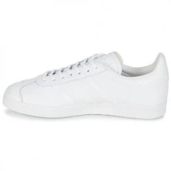 Chaussures Baskets basses adidas Originals GAZELLE Blanc -Baskets mode Soldes 4727511 500 D