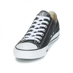 Chaussures Baskets basses Converse CHUCK TAYLOR ALL STAR LEATHER OX Noir -Baskets mode Soldes 515575 500 C