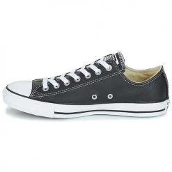 Chaussures Baskets basses Converse CHUCK TAYLOR ALL STAR LEATHER OX Noir -Baskets mode Soldes 515575 500 D