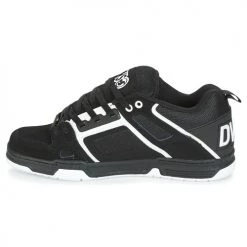 Chaussures Baskets basses DVS COMANCHE Noir / Blanc -Baskets mode Soldes 5806095 500 D