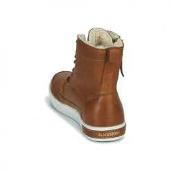 Chaussures Femme Baskets montantes Blackstone CUWU Marron -Baskets mode Soldes 5840161 500 E