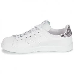 Chaussures Femme Baskets basses Victoria TENIS GLITTER Blanc / Gris 8 Chaussures Femme Baskets basses Victoria TENIS GLITTER Blanc / Gris -Baskets mode Soldes 5946831 500 D