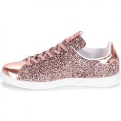 Chaussures Femme Baskets basses Victoria DEPORTIVO BASKET GLITTER Rose -Baskets mode Soldes 5946834 500 D