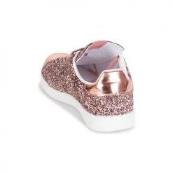Chaussures Femme Baskets basses Victoria DEPORTIVO BASKET GLITTER Rose -Baskets mode Soldes 5946834 500 E