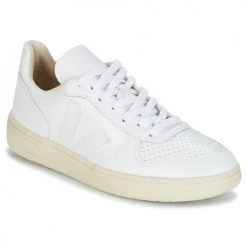Chaussures Baskets basses Veja V-10 Blanc