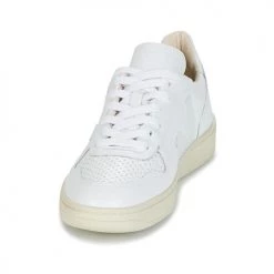 Chaussures Baskets basses Veja V-10 Blanc -Baskets mode Soldes 6521510 500 C