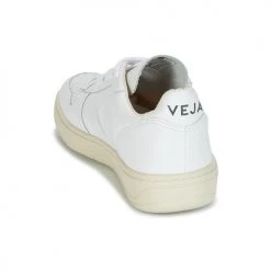 Chaussures Baskets basses Veja V-10 Blanc -Baskets mode Soldes 6521510 500 E