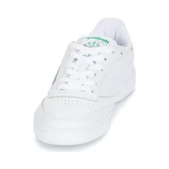 Chaussures Baskets basses Reebok Classic CLUB C 85 Blanc/ vert -Baskets mode Soldes 6686705 500 C